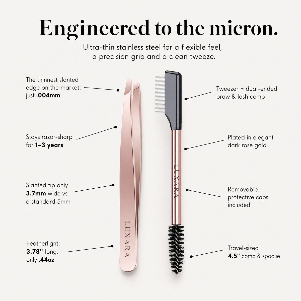 Luxara precision tweezer
