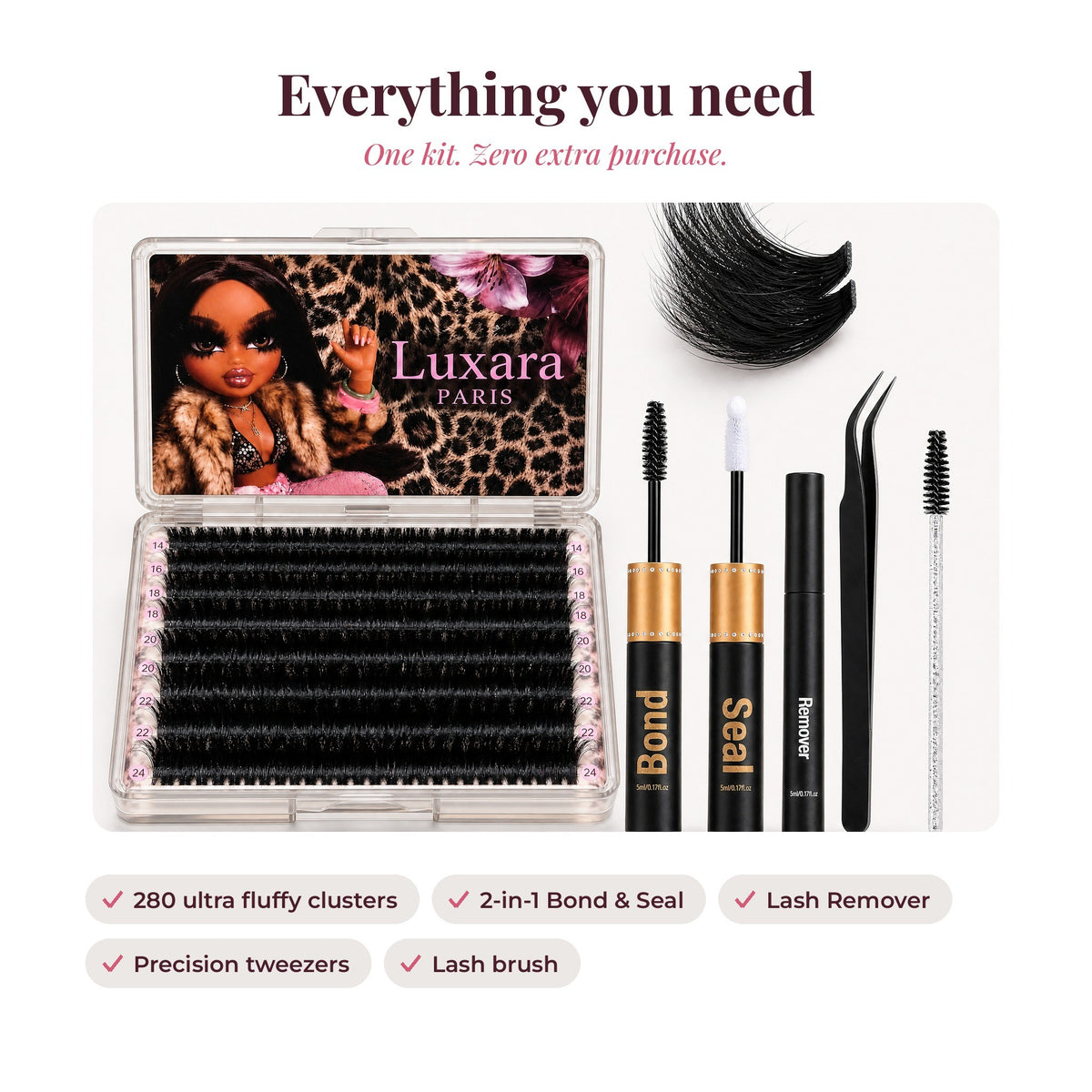 Luxara Ultra Fluffy Lash Clusters