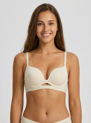 Office Elegance — Soutien-Gorge Push-Up Sans Armatures