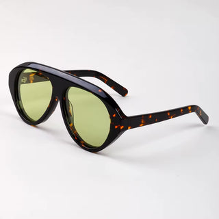Lunettes Riviera - Noir & Vert