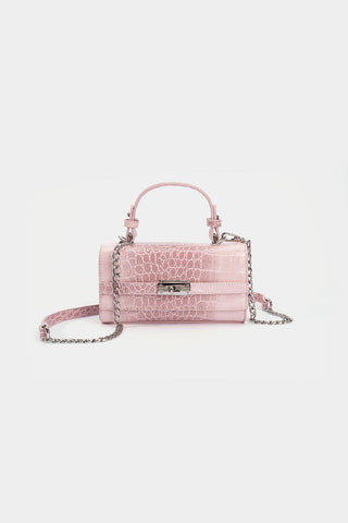 Sac Cabas Simili Cuir Chaîne Métallique