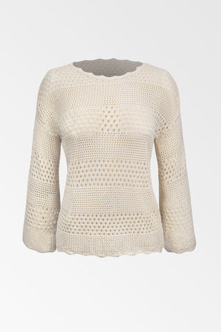 Robe de Plage en Crochet — Bohème Ajourée