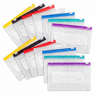 Pochettes zippées Apolline – lot de 14