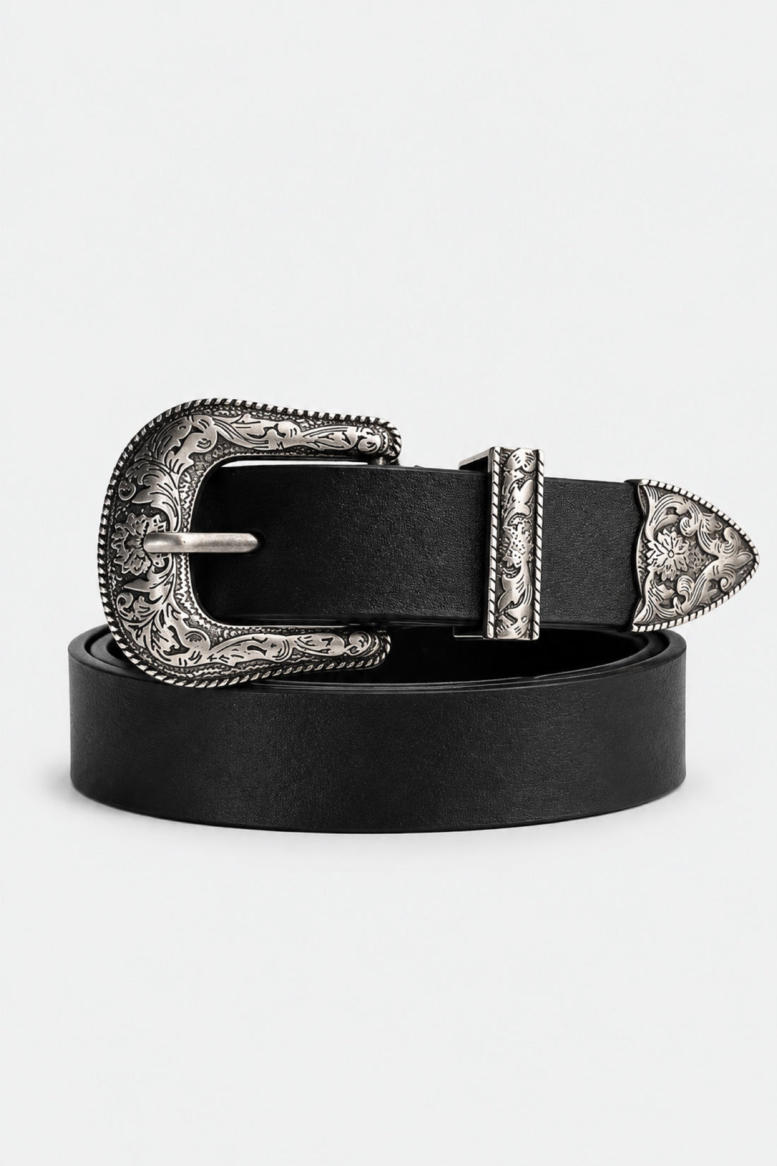 Calamity — Ceinture western boucle argent