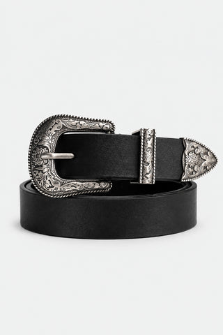 Calamity — Ceinture western boucle argent