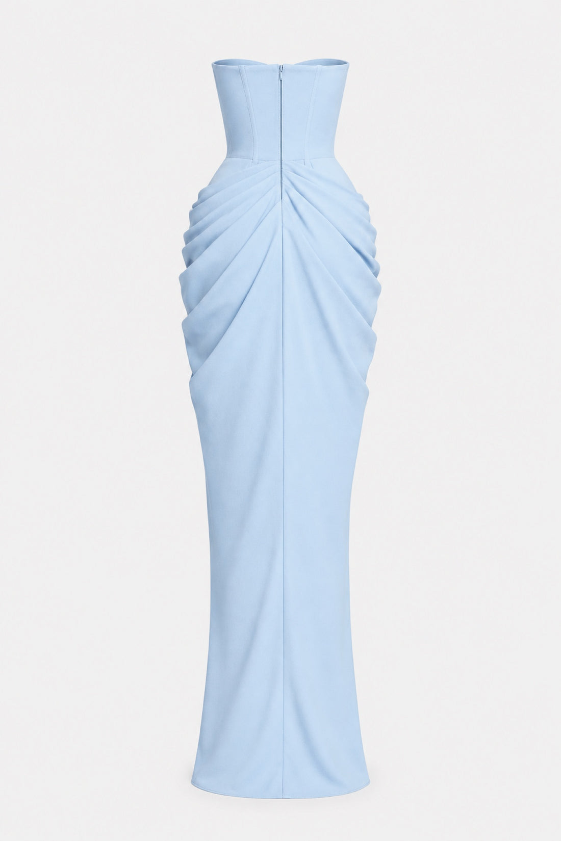 Clarisse — Robe longue bustier drapée
