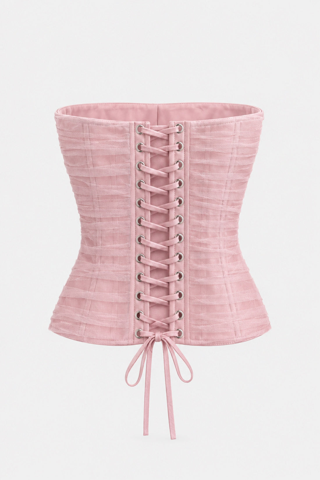 Clémence — Ensemble 3 pièces cape, bustier et jupe plissée