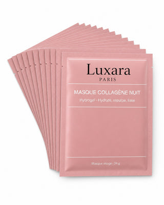 Masques collagène nuit hydrogel