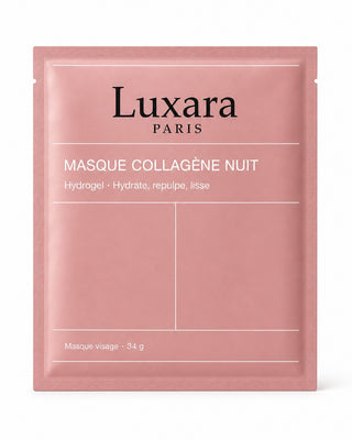 Masques collagène nuit hydrogel