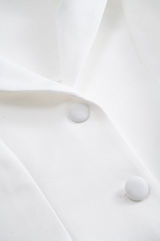 Robe Courte Col Halter à Volants