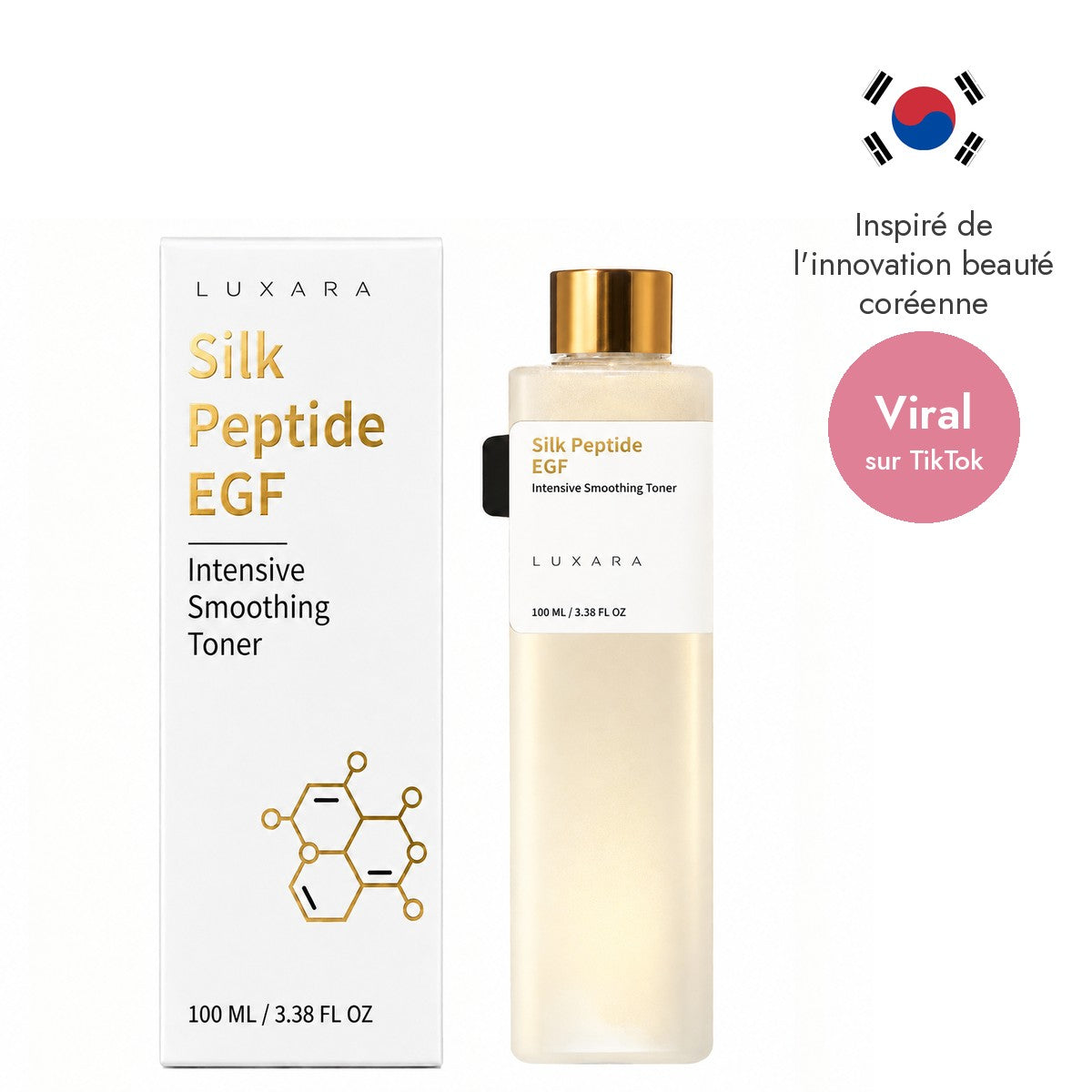 Luxara – Lotion EGF aux 30 peptides