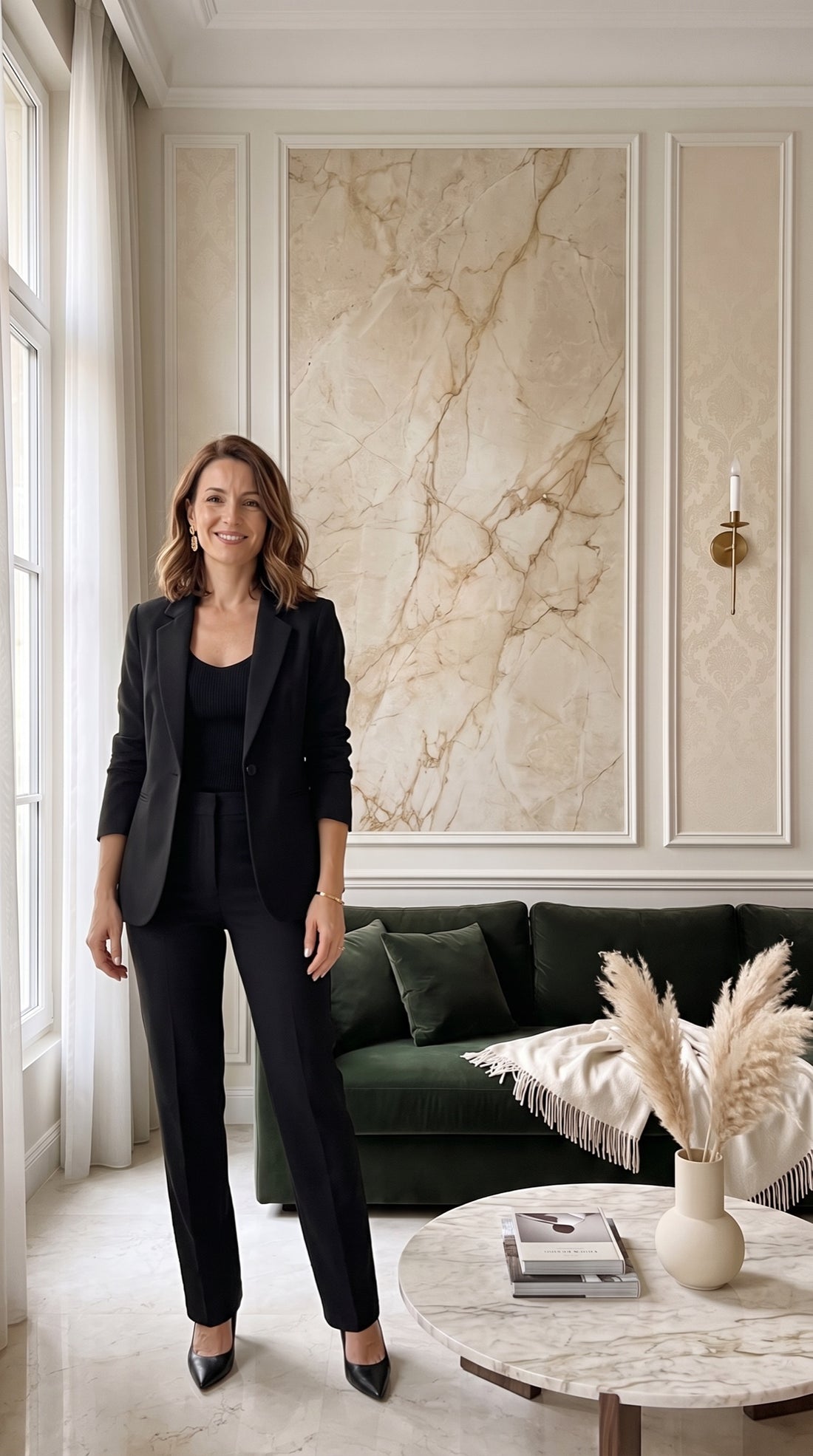 Hortense — Blazer cintré à un bouton