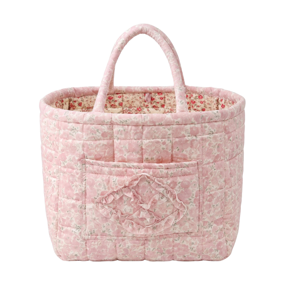 Juliette basket blush rose