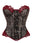Leopard with red lace