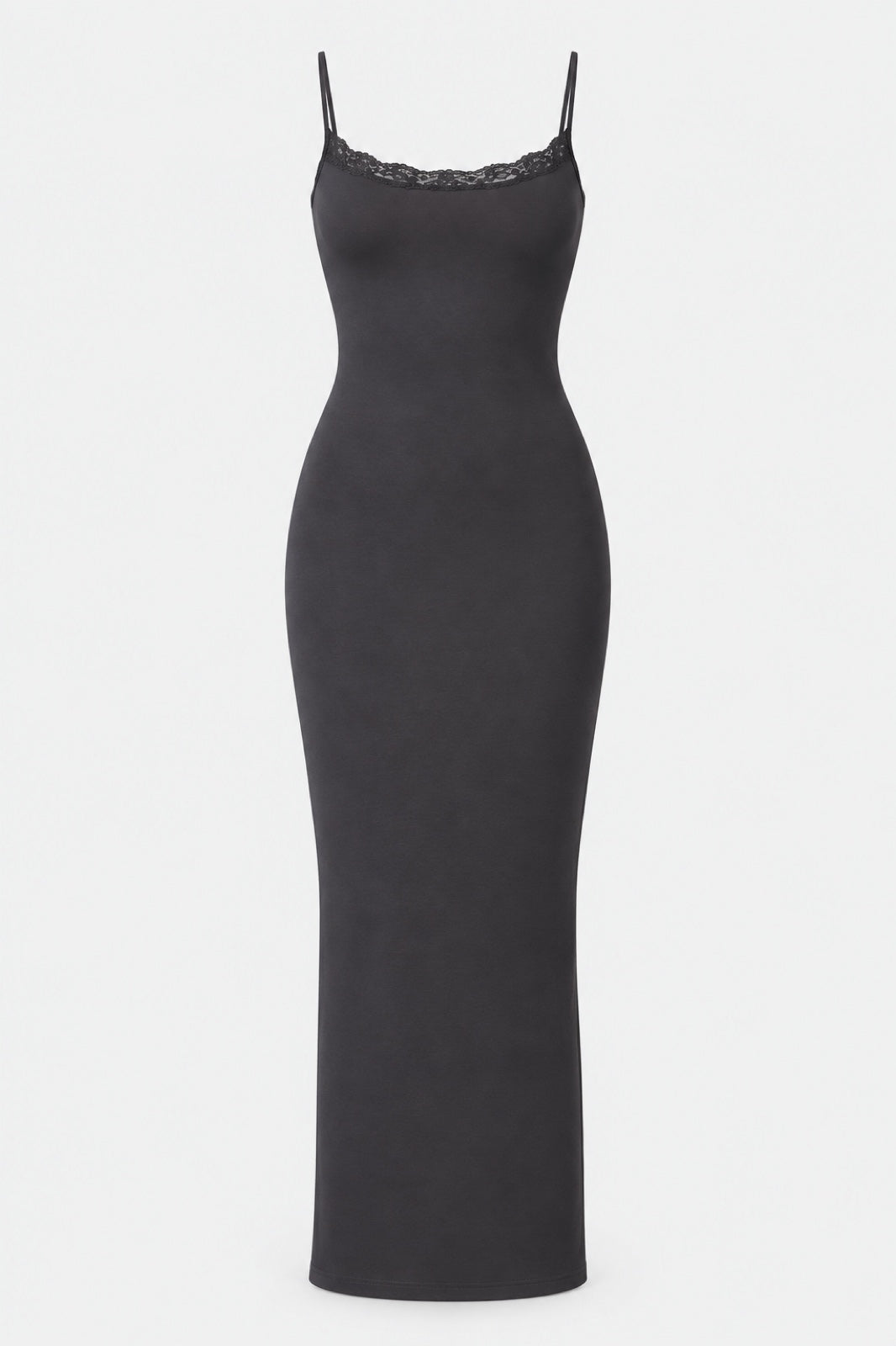 Nocturna robe longue nuisette bordure dentelle