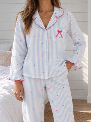 pyjama-raye-bleu-coeurs-2