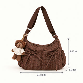 LXA-DIM-IN Noisette bag dimensions